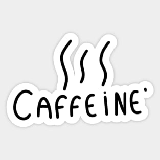 Hot CAffeine Sticker